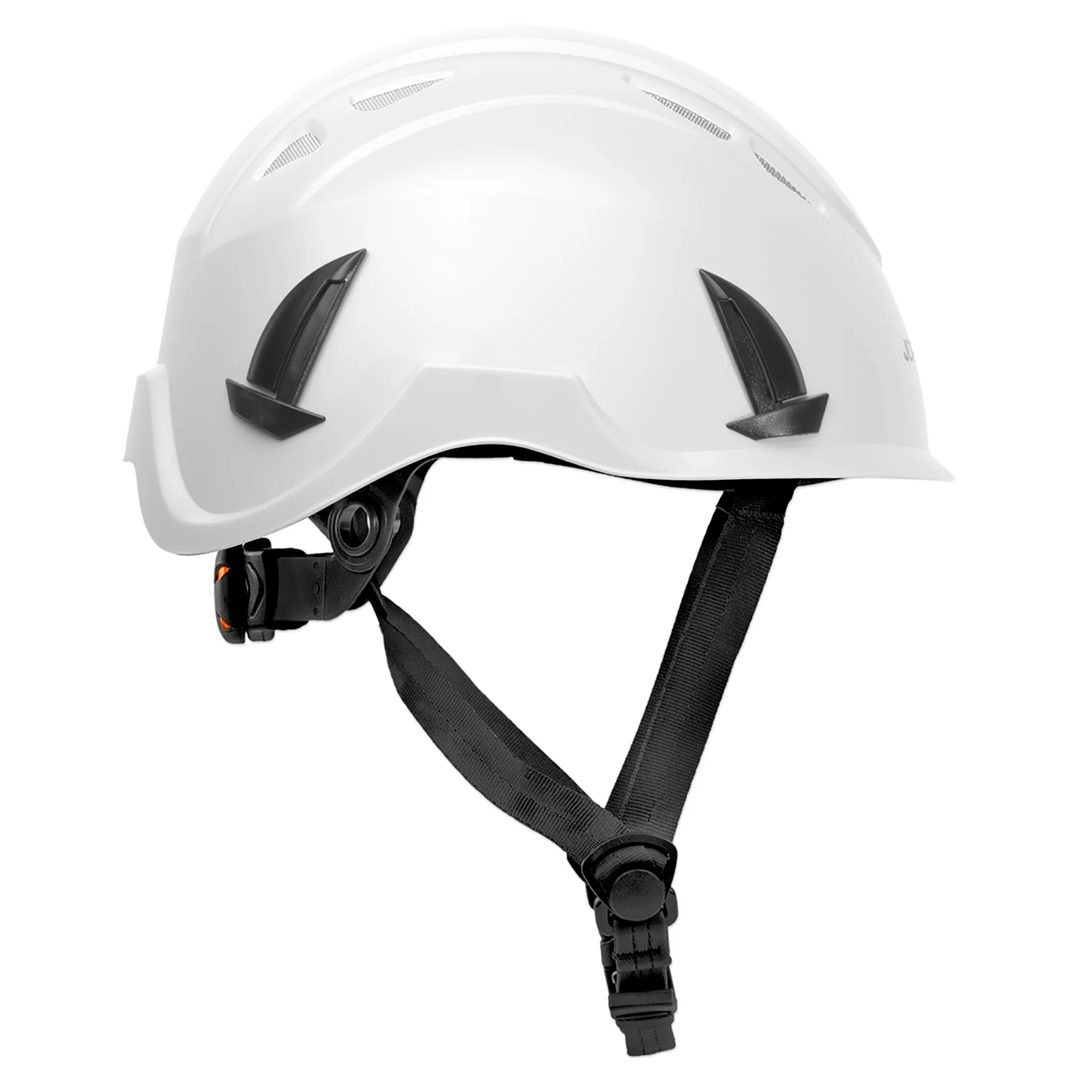 Ventilated Work at Height Hard Hat with Anti-Intrusion Mesh and 4 Point Suspension - Image 14
