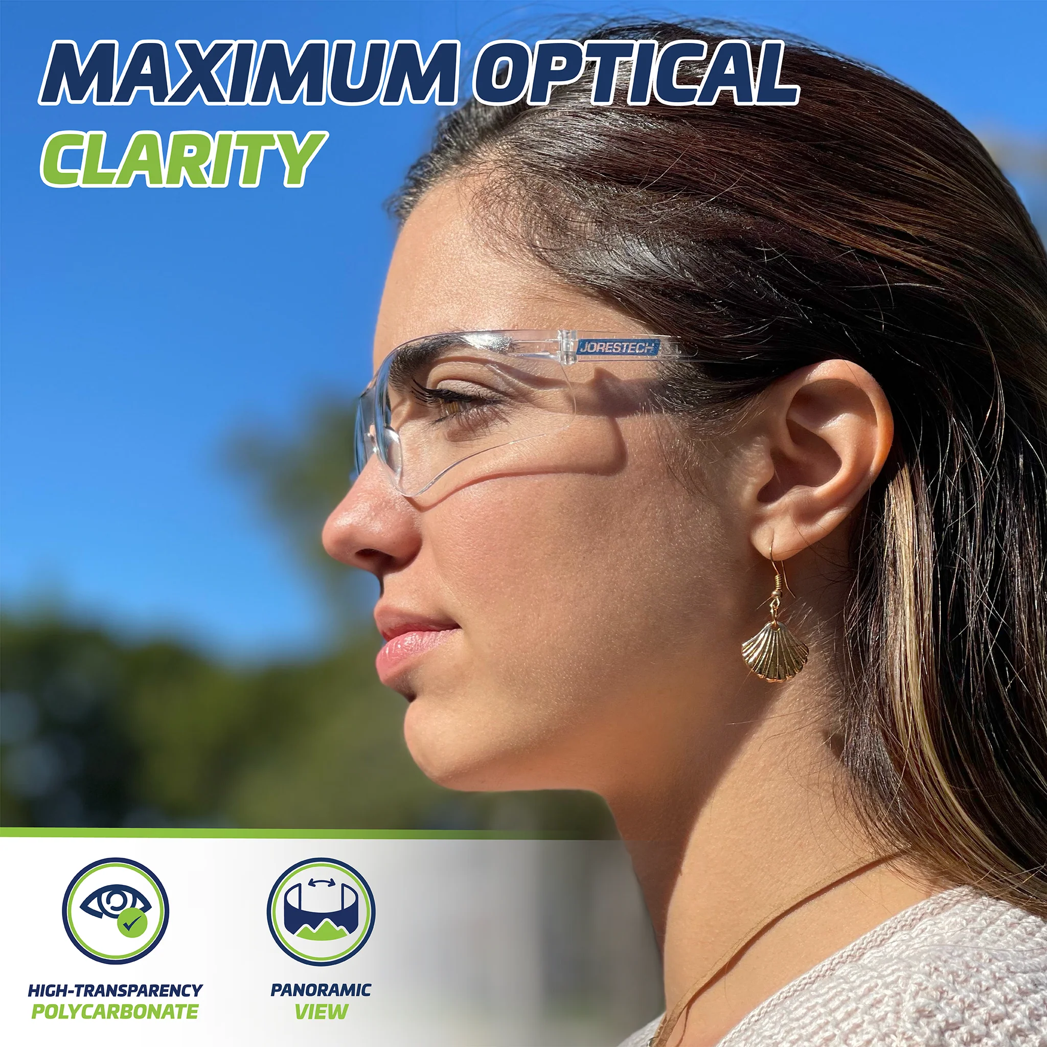 Wraparound Safety Glasses for High Impact Protection - Pack of 12 - Image 7