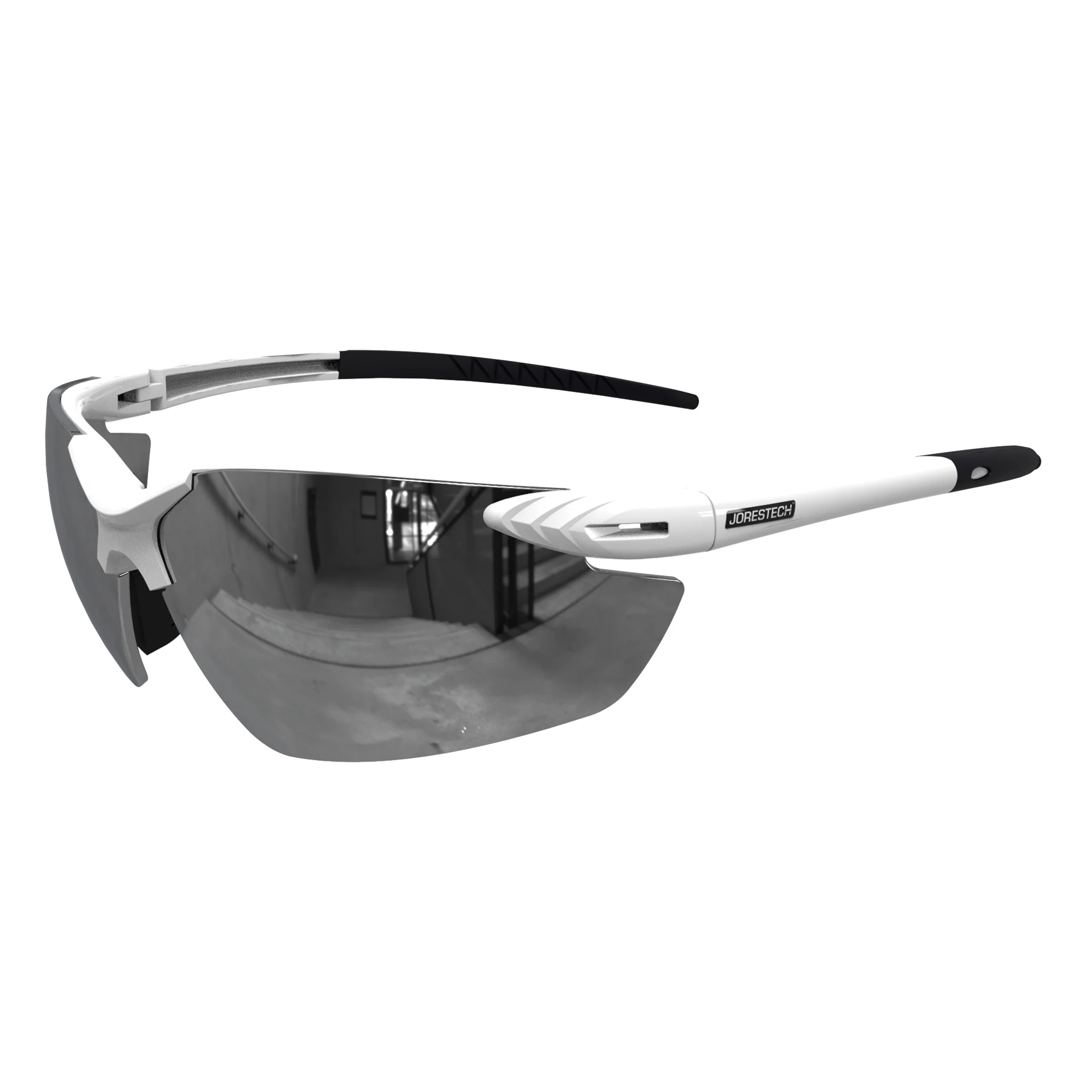 Wraparound Safety Glasses with Flexible Rubber Temple Tips - Image 30