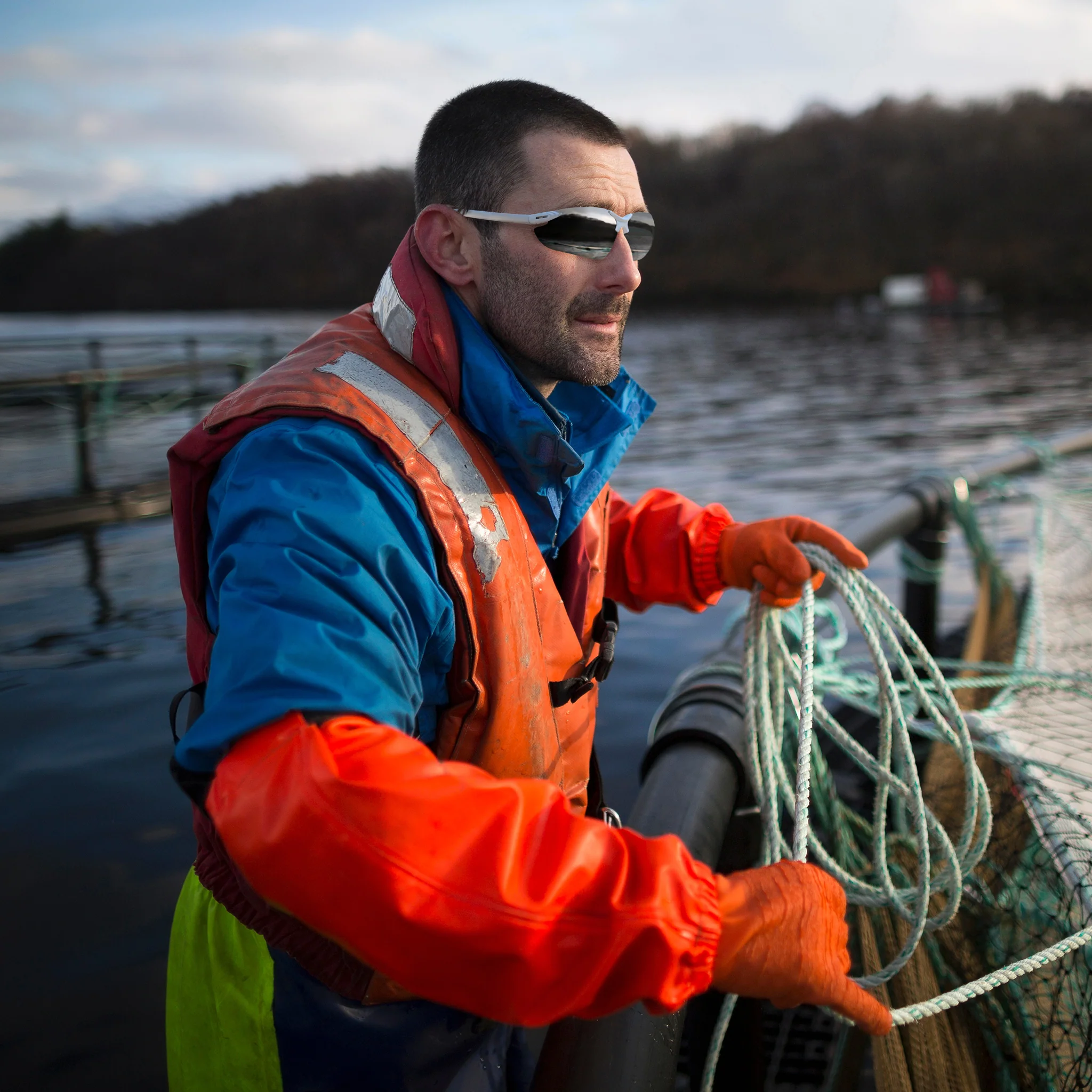 Wraparound Safety Glasses with Flexible Rubber Temple Tips - Image 35
